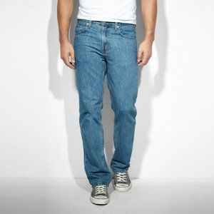 Levi's 516 Men's Blue Jeans Slim Straight, Light Wash, 31x30